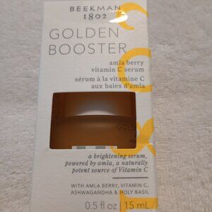*NIB* Beekman 1802 GOLDEN BOOSTER Vitamin C Serum - 0.5 fl oz/15 ml